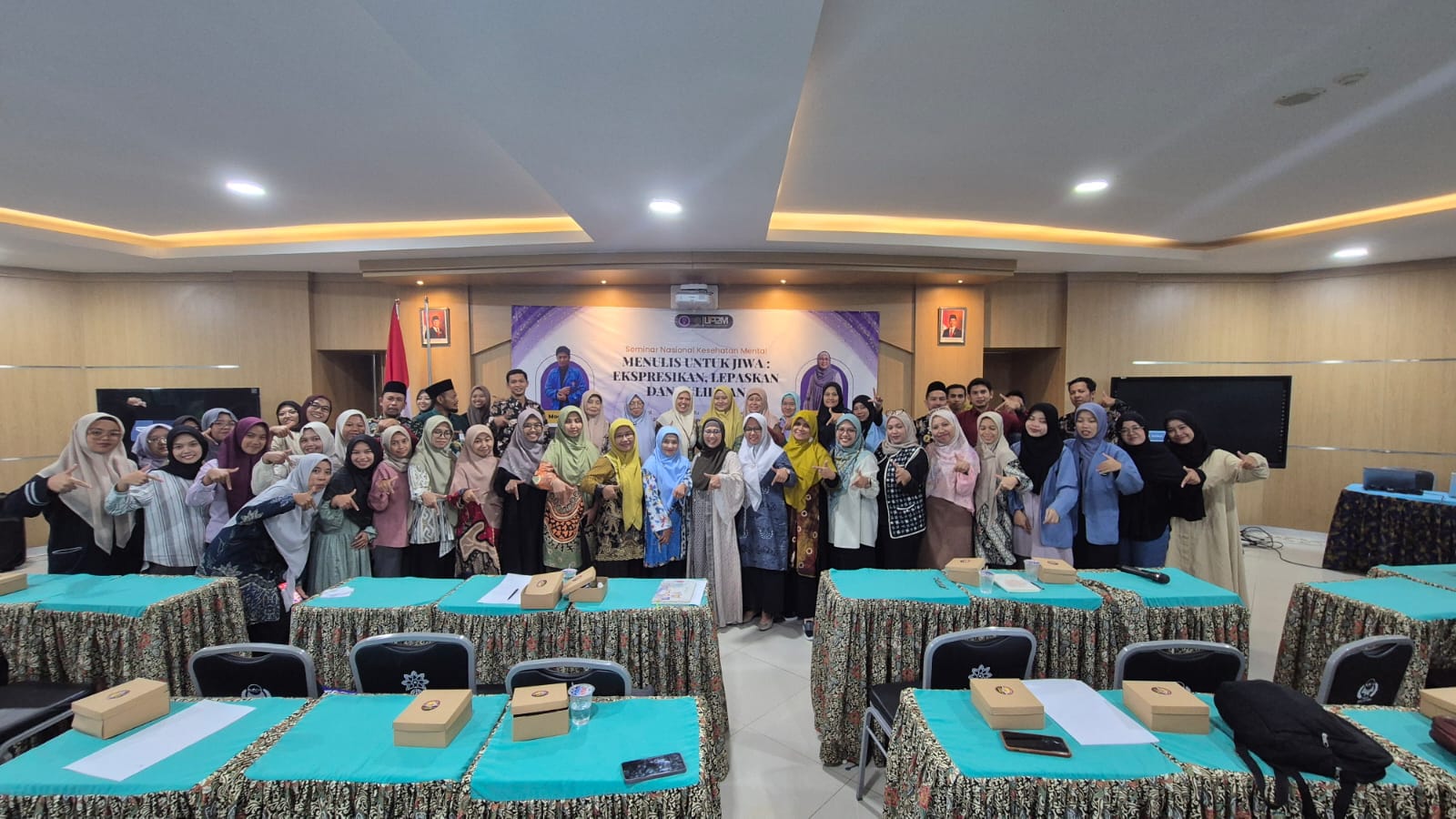 Peserta Seminar Nasional Kesehatan Mental TAZKIA UIN Salatiga